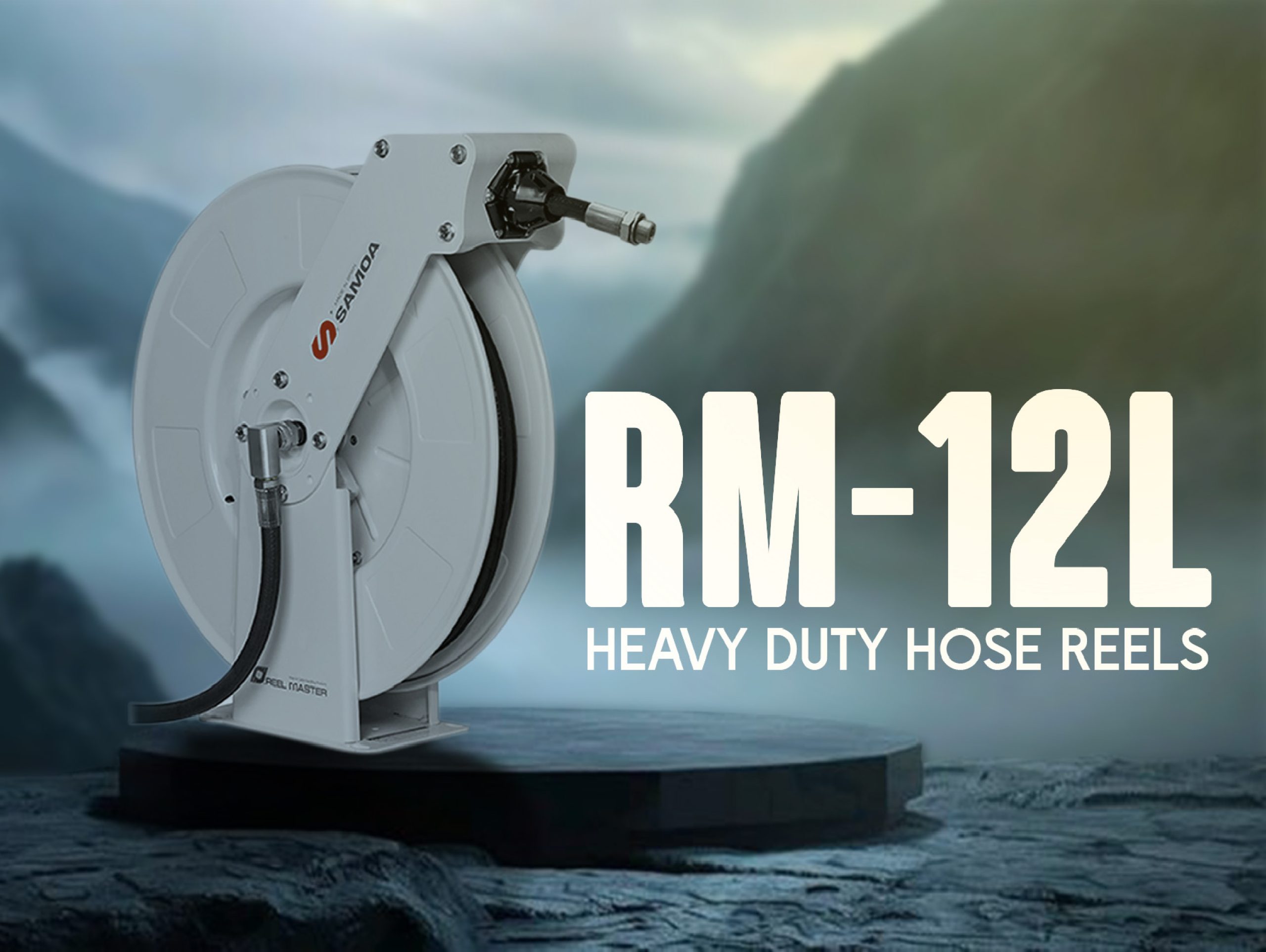 SAMOA RM-12L HEAVY DUTY HOSE REELS
